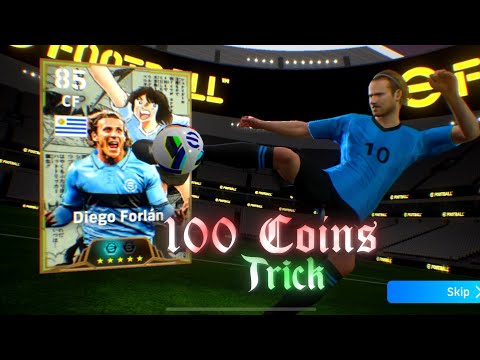 Trick To Get 104 Rated Forlan in 100 Coins 🔥🤩 | efootball 2025 mobile