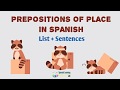 Navigating Spanish Prepositions of Place