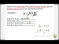 Exponential Growth and Decay Concepts
