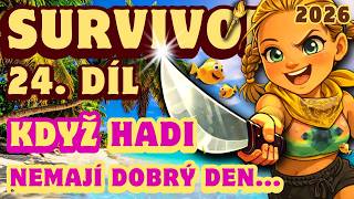 SURVIVÓR 24 | REKAP | Když HADI nemají DOBRÝ DEN | #humor místy | 2026