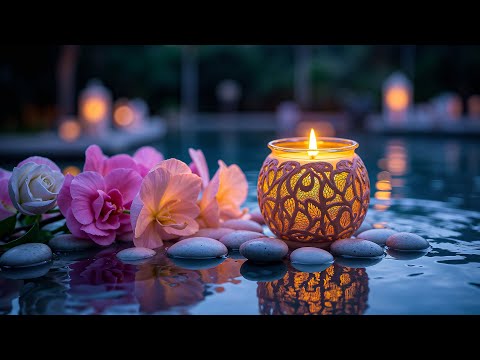 (No Middle Ads) Peaceful Music for Massage, Spa, and Yoga | Piano Music Water