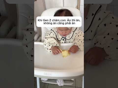 Khi Gen Z chăm con #videoshort #baby #embe #vuichoicungcon #chamcon