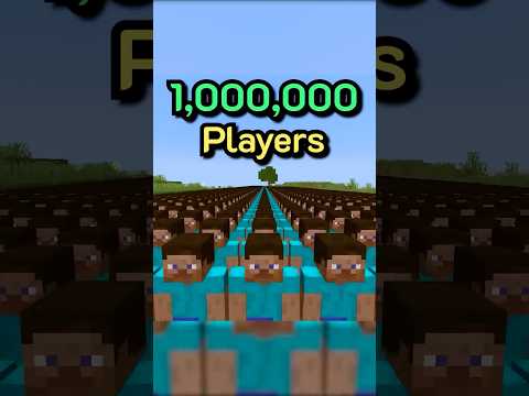 Minecraft, But I Control 1,000,000 Players...