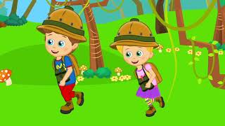 Safari | Musica Educativa | Desenho Animado com @OsAmiguinhosTV