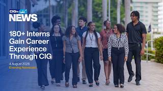 YouTube video thumbnail: 180+ Interns Gain Career Experience Through CIG