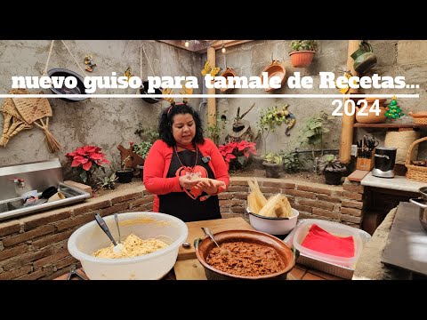 Nuevo guiso para tamales de recetas de cocina y más para esta Navidad y fin de año 2024