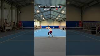 Terence Atmane explosiveness 💥 The ATP No 136 🇫🇷 reach for the first time the 4th of a Masters 1000