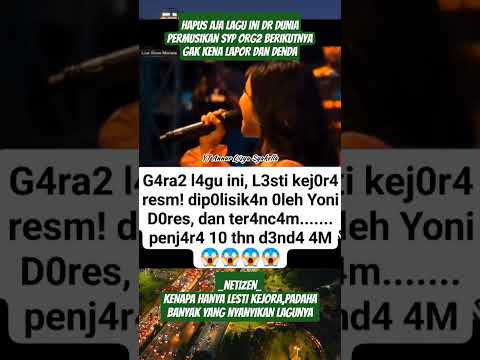 Nasip apes yg menimpa mu Lesti. Semogah ada hikmahnya #shorts #lestikejora #lesti #beritaartis