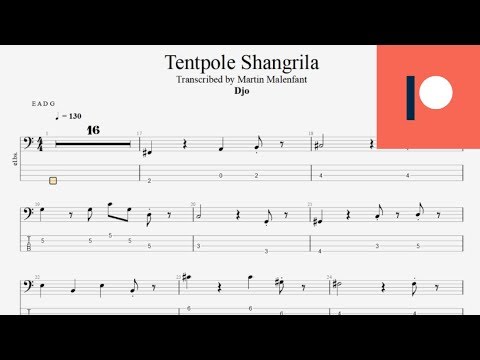 Djo - Tentpole Shangrila (bass tab)