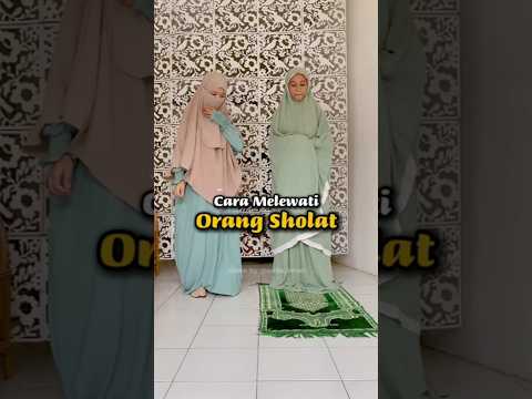 Lewatin Orang Sholat tuh gini #belajarislam #salat #sholat #lucu
