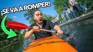 😱 KAYAK HECHO con IMPRESIÓN 3D!!! | NO debería flotar… pero me subí igual