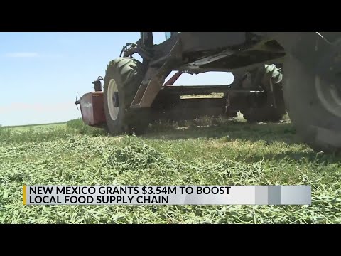 YouTube video thumbnail: Almost $4 Million in Grant Money to Support 18 New Mexico Agri-Businesses