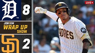 Padres vs Tigers Postgame Wrap Up Show: Tigers 8 Padres 2