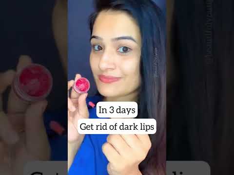 In 3 days get naturally pink lips | Get rid of dark lips|  #shorts  Beautifulyoutips