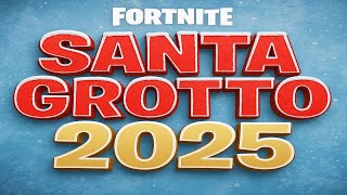 SANTA GROTTO IN FORTNITE MAP NOW
