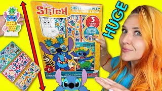 Disney Stitch HUGE Super Activity Set with coloring, games and MORE!