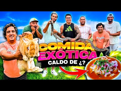 EN BUSCA DE COMIDA EXÓTICA CON EL CREW RETOJORJAIS | caldo de ?