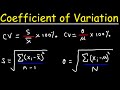 Understanding the Coefficient of Variation