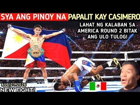PINOY MIKE TYSON NG DAVAO! 1 Suntok Tulog Ang Wold Champion Sa America!