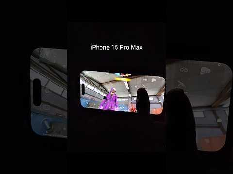 Ump 🎯 iPhone 15 Pro Max Handcam Free Fire 📲⚡ #shorts