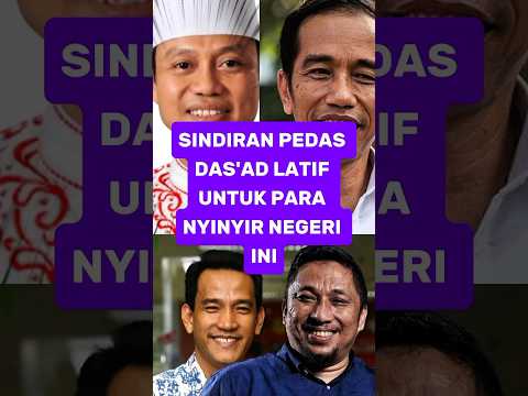 SINDIRAN PEDAS DASAD LATIF UNTUK PARA NYINYIR NEGERI INI #fypviral #news #trendingshorts #new