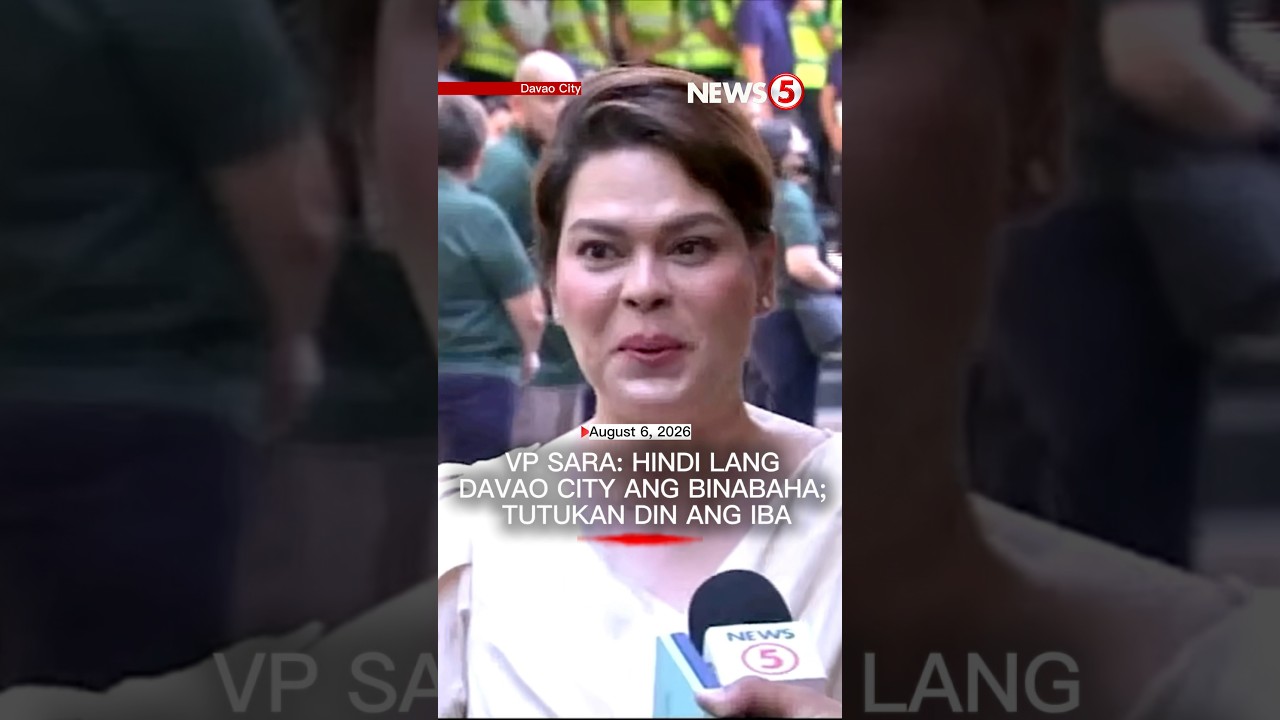 VP Sara, may payo sa administrasyon kaugnay sa pagtutok at pagtugon sa mga baha