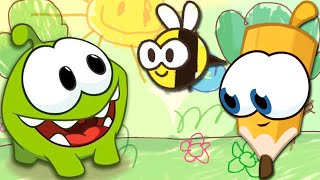 Om Nom Malt Die Welt 🌍 Lustige Zeichentrickserie Für Kinder