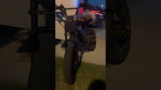 Night clips better filming?#mfx #ebike #macfox #surronster #trending #fypシ