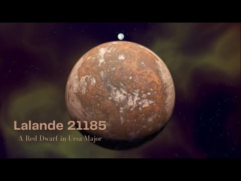 Lalande 21185: The Ancient Red Dwarf Star in Ursa Major, One of Our Closest Stellar Neighbors