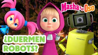 🤖 ¿Duermen robots? 💤🌙 Colección de dibujos animados 📺 Masha y el Oso Castellano