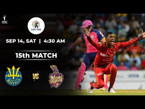 BR vs TKR Dream11 Team, Barbados Royals vs Trinbago Knight Riders 15th Match PREDICTION, Playing 11