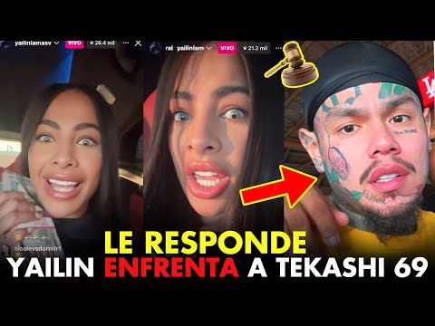 !UN LIO FEO! YAILIN LE RESPONDE A TEKASHI POR DEMANDARLA