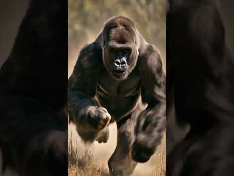 The price of touching the baby... the wrath of gorillas 새끼를 건드린 대가… 고릴라의 분노
