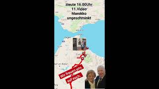 Marokko Chefchaouen -Mittelmeer kurzer Teaser Wohnmobil Reise Video save heute Nachmittag Pet&Thom