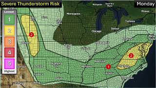 Severe Thunderstorm Outlooks 6 21 26