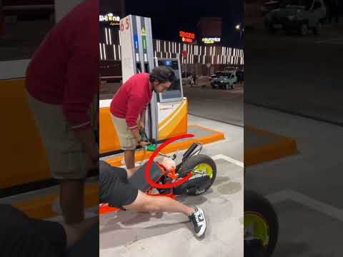 Man made flat bike 😱 #shortfeed #virlshort
