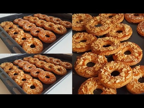 حلوة سهلة وسريعة لشرب الشاي او قهوه الصباح مقرمشة وهشيشة ولذيذة للغاية متشبعوش منها