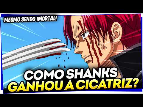 REVELADO COMO SHANKS GANHOU A CICATRIZ DE BARBA NEGRA MESMO COM A MARCA DE IMU! ONE PIECE