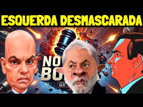 ✔️ SAIU AGORA! LULA É DESMASCARADO ESQUERDA ASSUME ERRO TOTAL MORAES BARRA ALIADO DE BOLSONARO