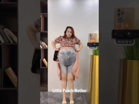 High Waist Abdomen Lifting Hip Pants Fat Sister Looks Thin Wearing Skills