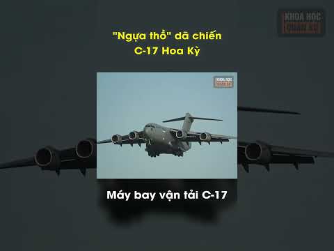 Máy bay vận tải C-17 của không quân Hoa Kỳ #shorts