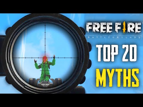 Top 20 Mythbusters in FREEFIRE Battleground | FREEFIRE Myths #171