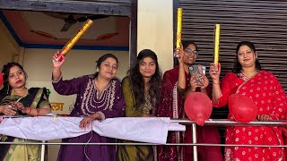 भाभी जी का स्वागत हम सब ने कुछ इस अंदाज़ में किया 😍 सबकी आँखे खुली रह गईं 😄