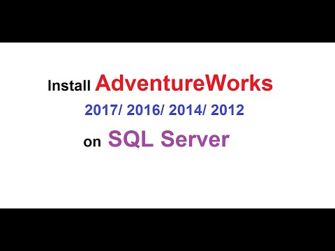 adventureworks2012 sample databases