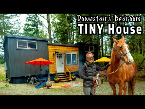 She Bought a Tiny House to Live Near Her Horses!
