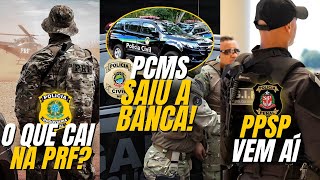PROVAS APLICADAS, EDITAL IMINENTE, COMISSÃO FORMADA E MAIS...