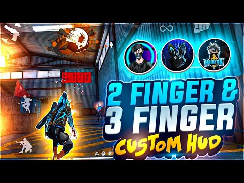 World Best Custom Hud For 2 Finger  | 2 Finger Best Custom Hud | 3 Finger Best Custom Hud