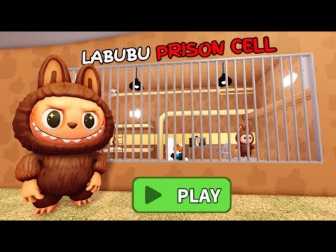 LABUBU PRISON RUN!(Obby)#roblox #scarryobby