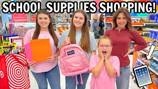 BACK TO SCHOOL SUPPLiES SHOPPiNG w/ MY 5 KiDS for 2025!