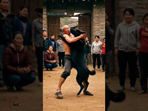 Uncle’s Unique Kung Fu Style! 💪🔥 #shorts